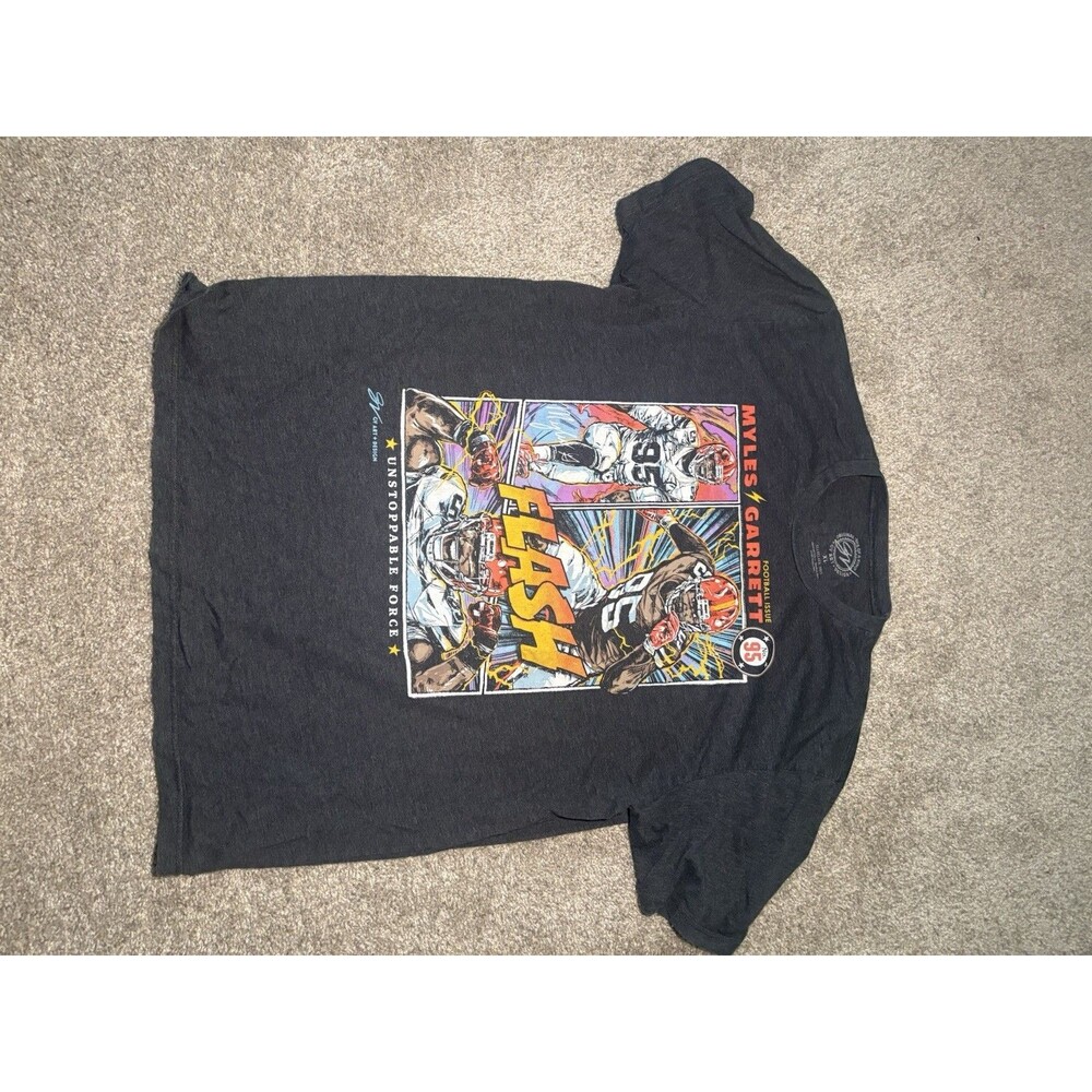 Miles Garret Flash Graphic T Shirt 47 Men’s Size XL